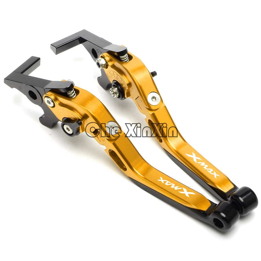 

With LOGO XMAX Motorcycle Brake Clutch Levers For Yamaha X-MAX 300 XMAX300 2017-2018-2019 High Quality Scooter parts
