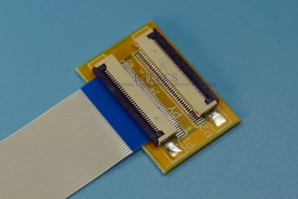 2 комплекта 34 Pin до 34 Pin 0,5 мм шаг FPC кабель плата-удлинитель адаптер PCB FFC кабель 100 200 500 мм те же стороны