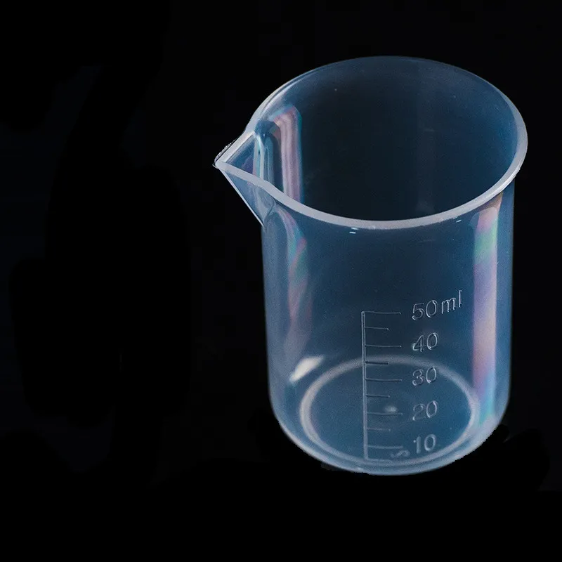 size 50ml 25 мл/50 мл/100 мл/150 мл/250 мл/500 мл/1000 мл прозрачная пластиковая бутылка градуированный мерный стакан для Выпечки Контейнер для Mea - Цвет: size 50ml