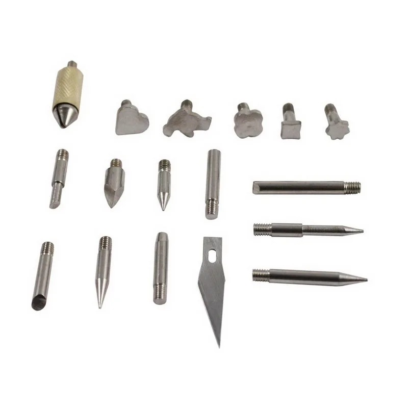 Flexsteel 28 шт. профессиональный набор наконечников для сжигания древесины древесная