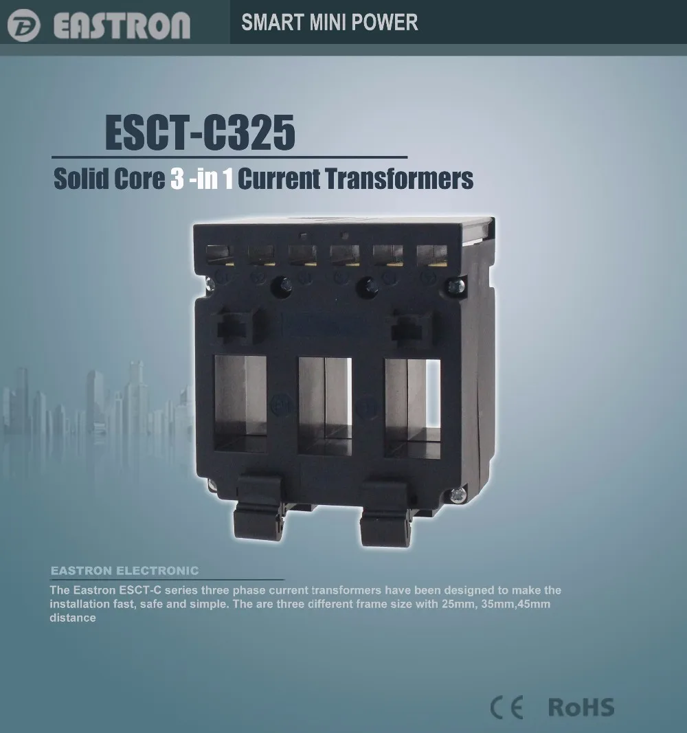 ESCT-C325 60-200A вход и 5A 0 utput серии Сплошной сердечник трансформатор тока