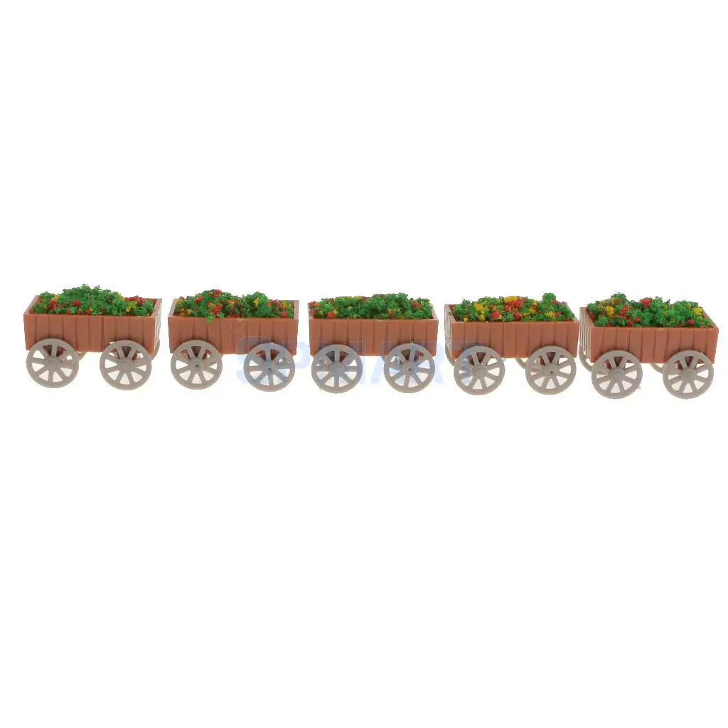 5 шт. модель Flowerbed Park Garden Railway Border Parterre 1:50 O Scale | Игрушки и хобби