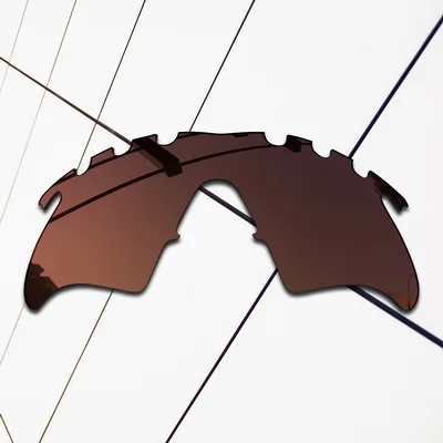 Brown Polarized E.O.S поляризованные Сменные линзы для Оукли M Рамка нагреватель солнцезащитные очки с отверстиями-разнообразие цветов - Цвет линз: Brown Polarized