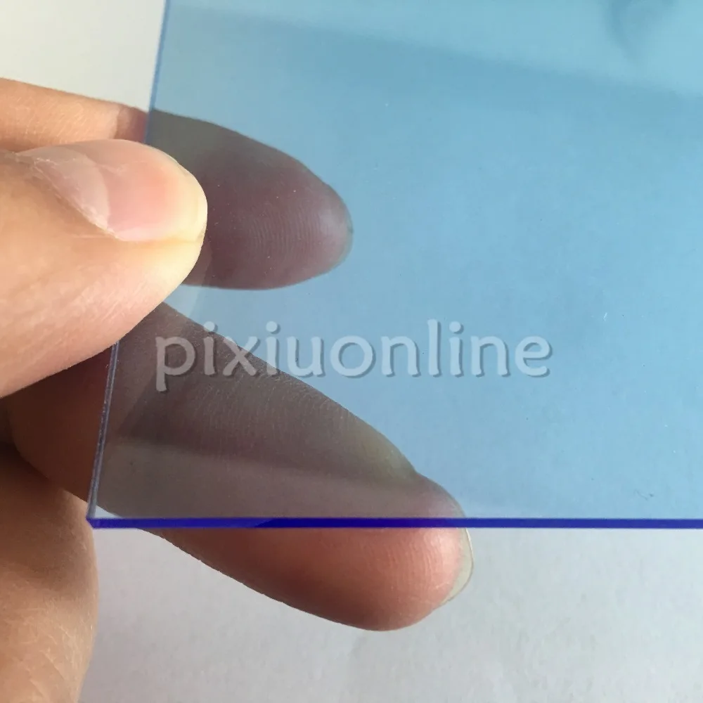 J583 15*15*0 23 см 7 цветов цветная прозрачная акриловая пластина Perspex листовая
