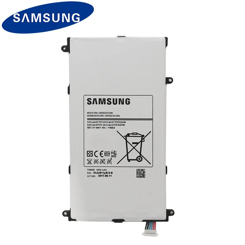 Samsung аккумулятор для планшета T4800E для samsung Galaxy Tab Pro 8,4 в SM-T321 T325 T320 T321 сменный аккумулятор 4800 мАч