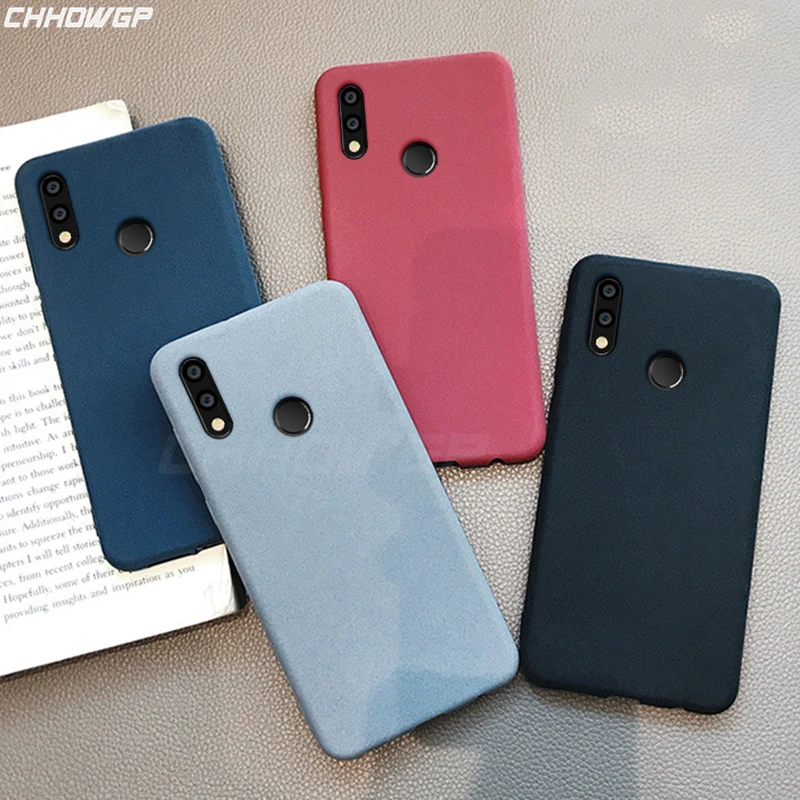 Матовый Силиконовый чехол для Huawei P30 P20 Lite Y6 Y7 Pro Y9 P Smart 2019 Y5 Prime 2018 Honor 8A 8C 8X 7A 7C Nova4