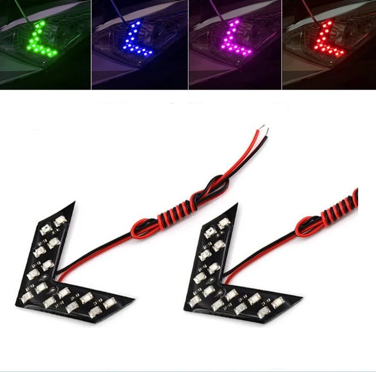 Автомобильные стрелы 2 шт. зеркальные указатели поворота 100 лм постоянный ток 12