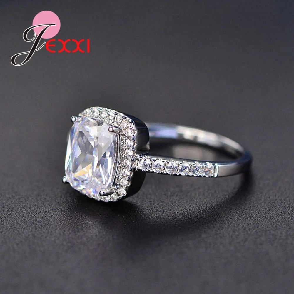 Большая Акция чистый Фианит высокое качество Стерлинговое Серебро 925 пробы