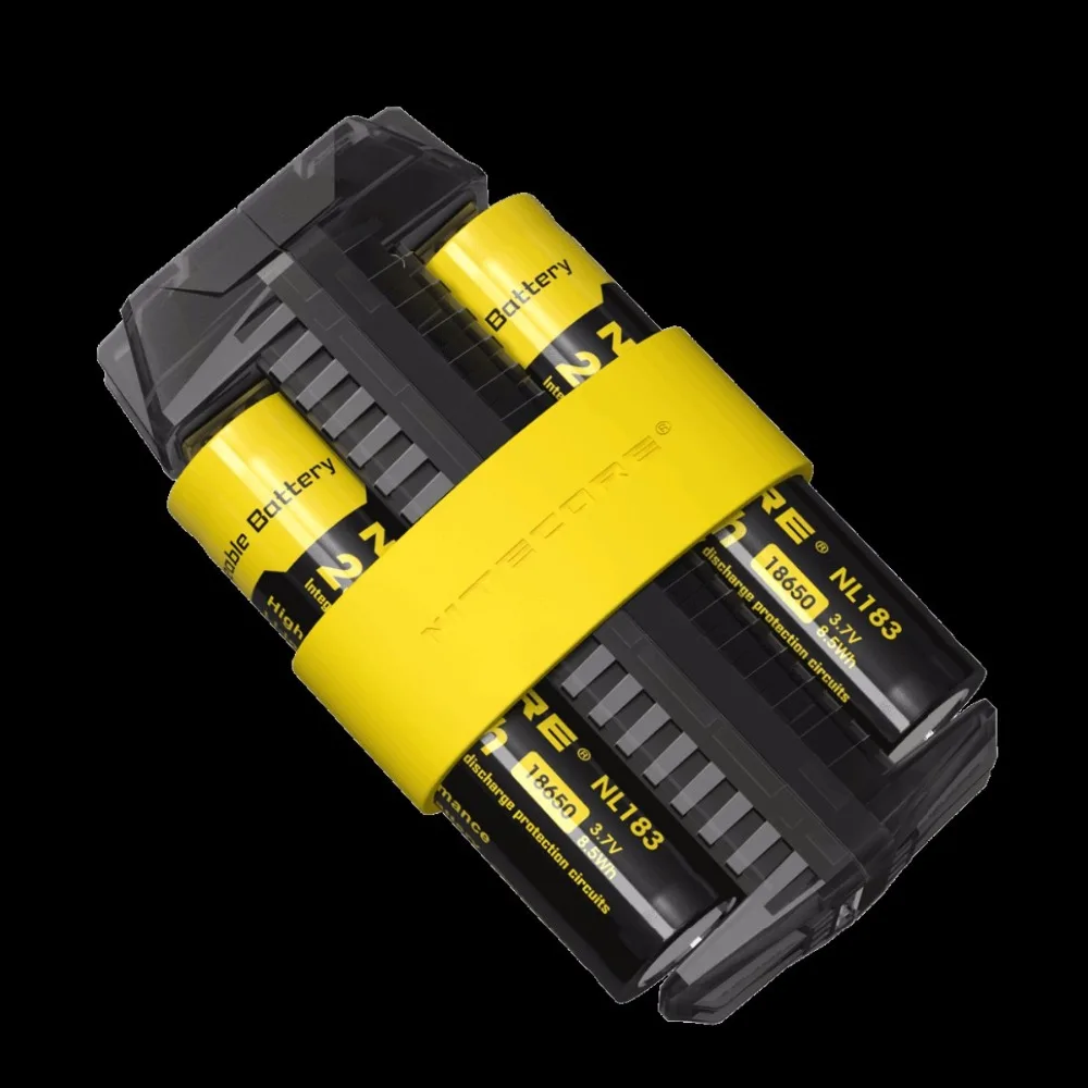 2017 NITECORE F2 гибкий внешний аккумулятор 2 а умный литий ионный IMR слота USB зарядное