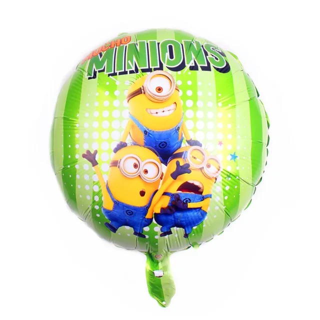 minions 7 Lucky 1 шт. 18 дюймов Человек-паук Мстители Heros Миньон Микки вечерние поставки Божья коровка фольги Гелий декоративные воздушные шары - Цвет: minions 7