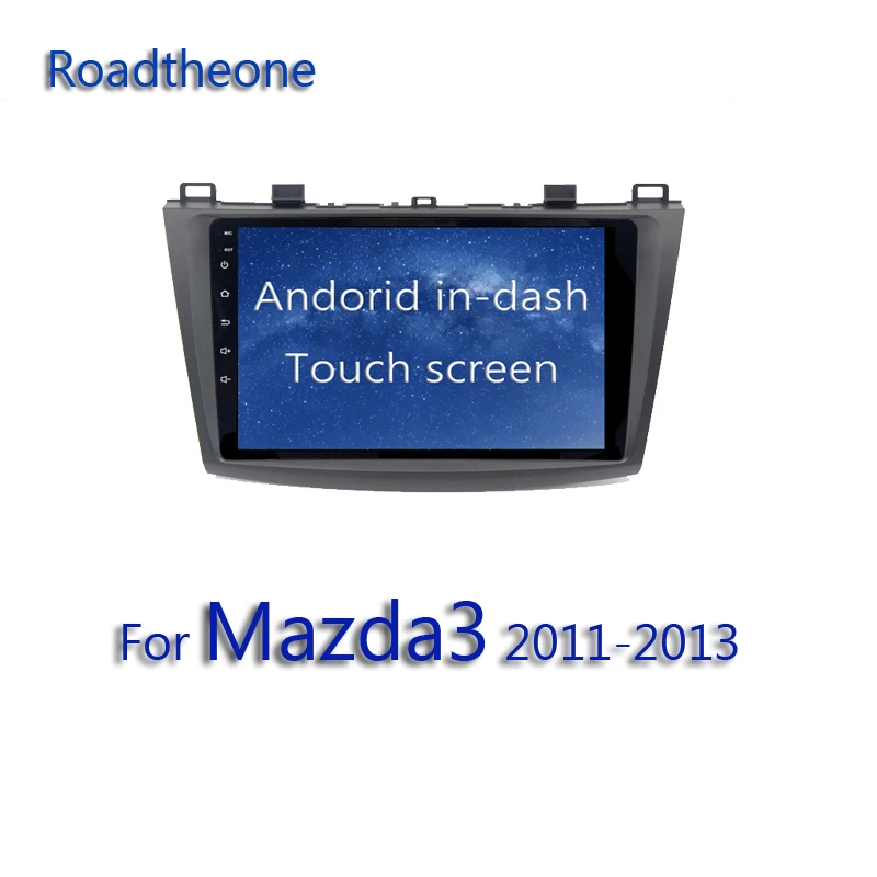 Для кассеты mazda 3 android автомобильная навигация с задней камерой 2011 2013 BL 9 дюймов
