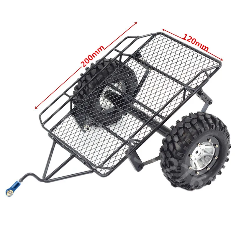 Металлический трейлер рама симулятор RC автомобили Хоппер для 1/10 Trail Tamiya Axial SCX10 CC01