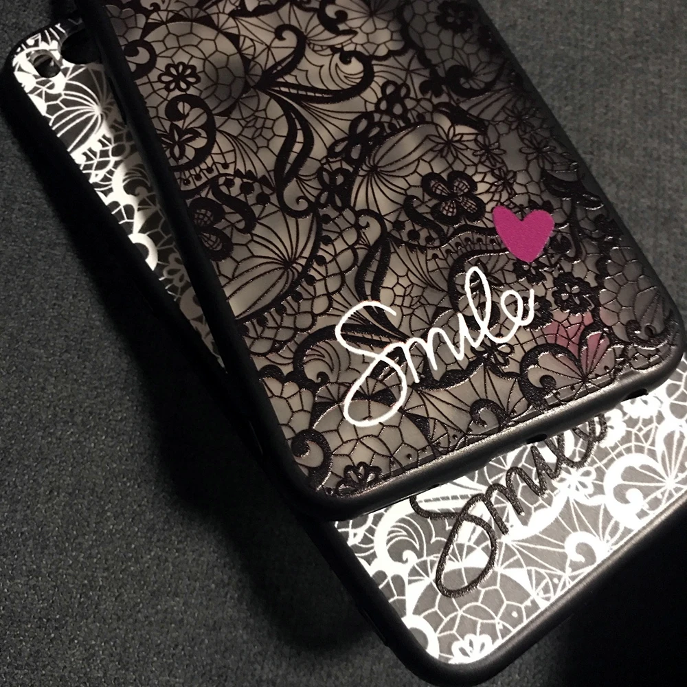 2018 New Lace Flower Pattern Embossed Relief Transparent Soft Silicone Case Cover For Meizu U20 U10 M6 M3 M5 Note MX6 M5s Capa |