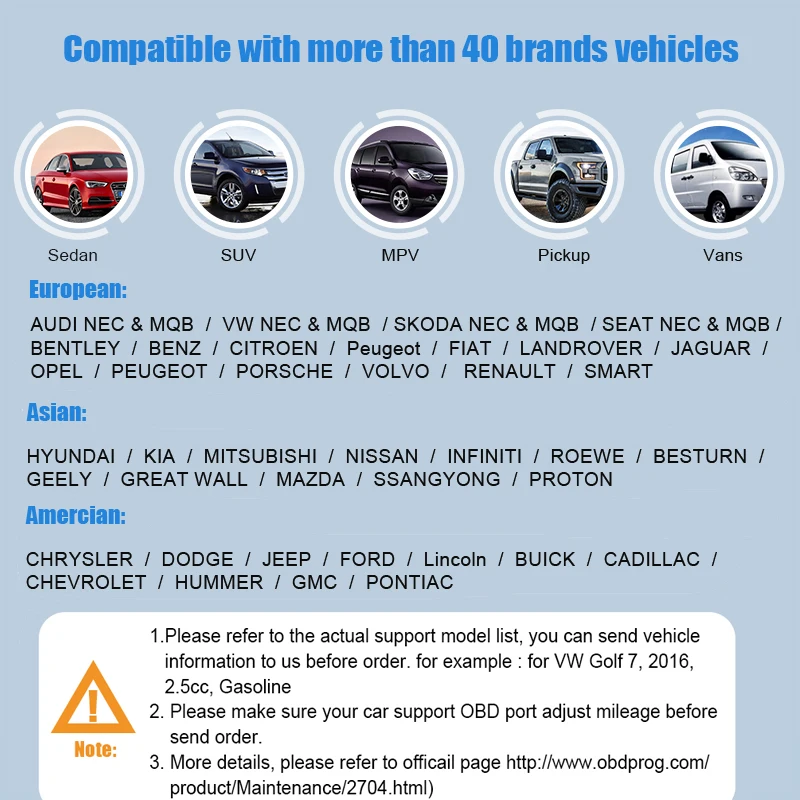 OBDPROG MT401 OBD 2 коррекция одометра пробега OBD2 автомобильный диагностический