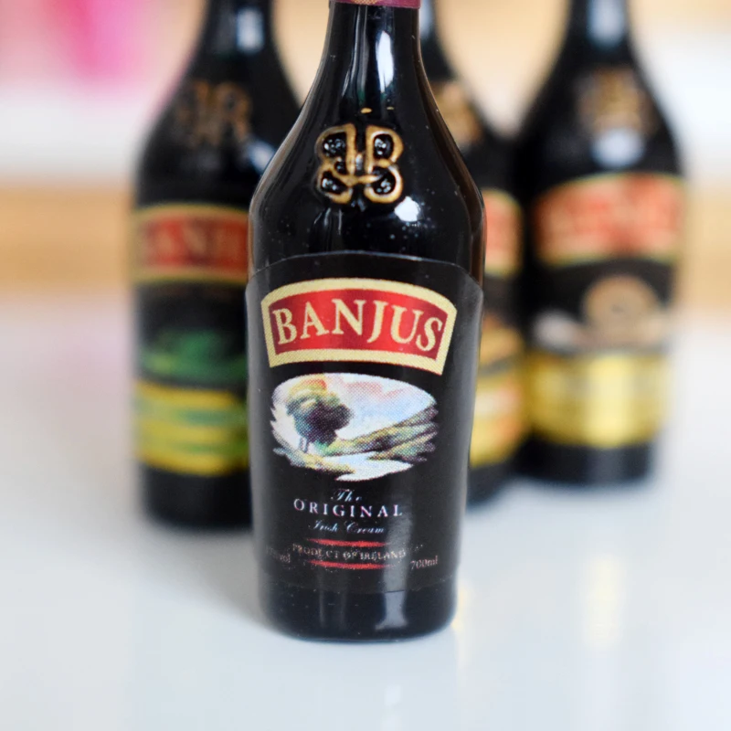 ZT кукольная Миниатюра вино 4 бутылки Bailey напитков моделирование модели для 1/6