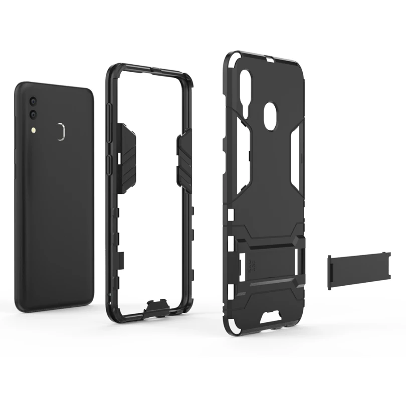 Для Samsung Galaxy A30/A 30 тонкий ударопрочный робот-Броня протектор гибридный прочный
