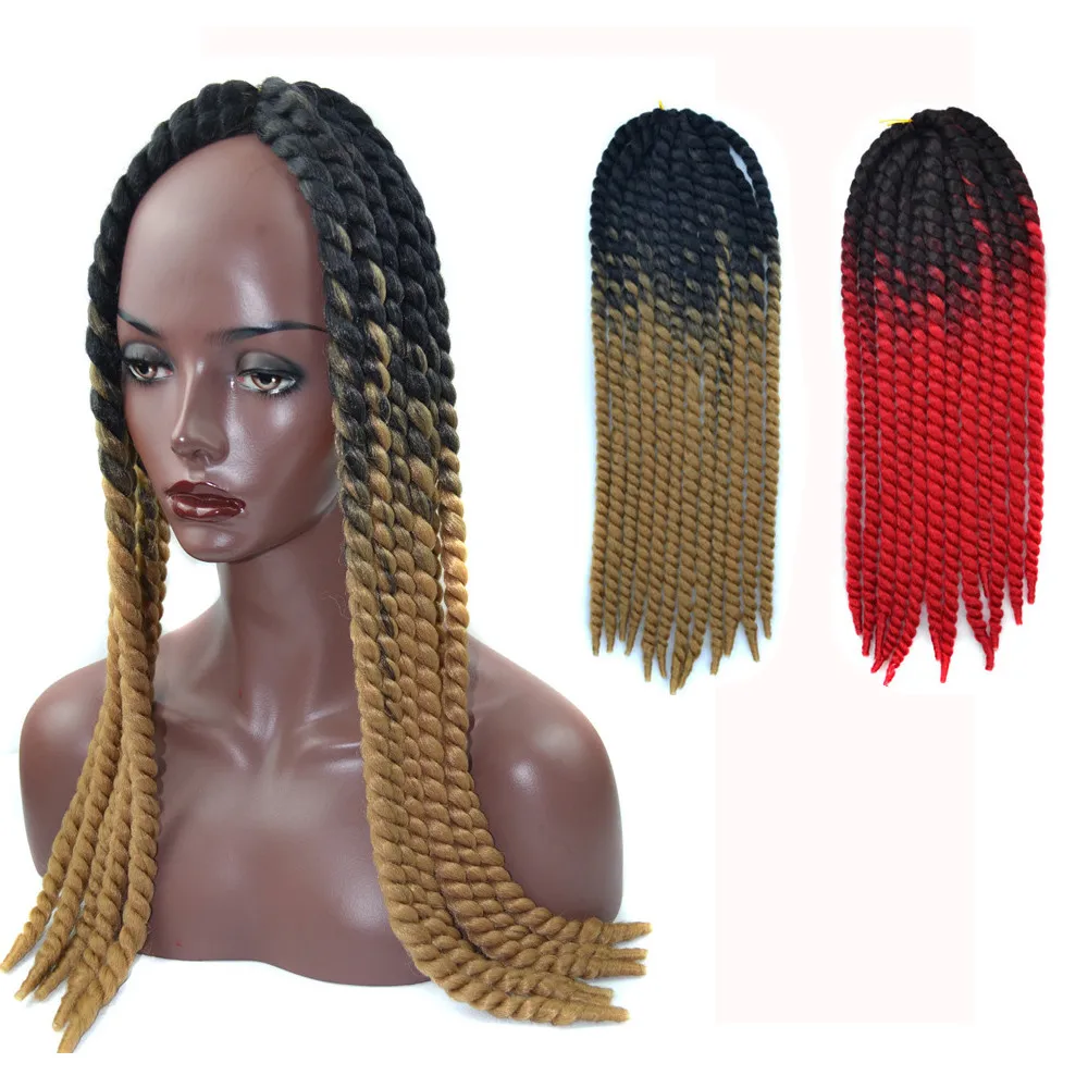 Парики для женские градиентные крученые крючки Расширения синтетические волосы