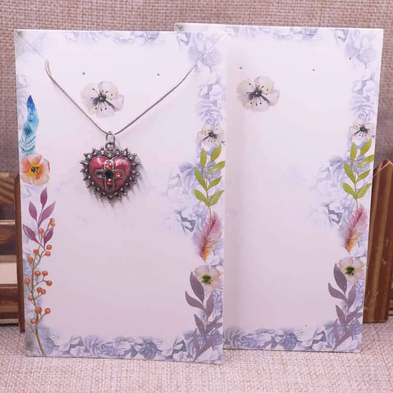 Новый стиль diy 200 шт модное ювелирное ожерелье серьги карточка цветок Ловец снов