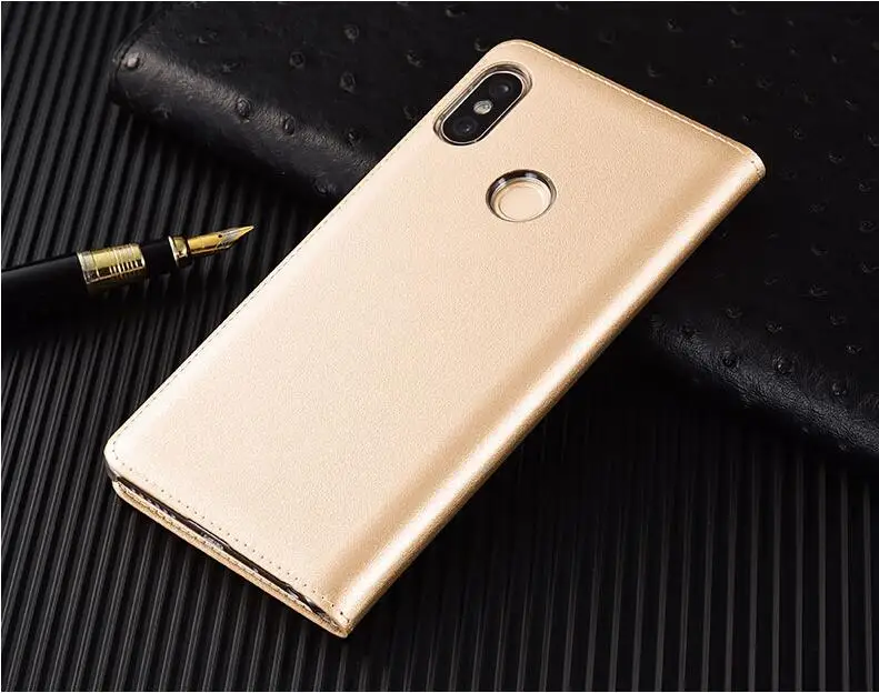 Искусственная кожа xiaomi Mi A2 lite чехол xiaomi 6X redmi 6 pro Чехол Флип-кожаное окно фронтальная защита из легкоплавкого стекла смарт-чехол для телефона