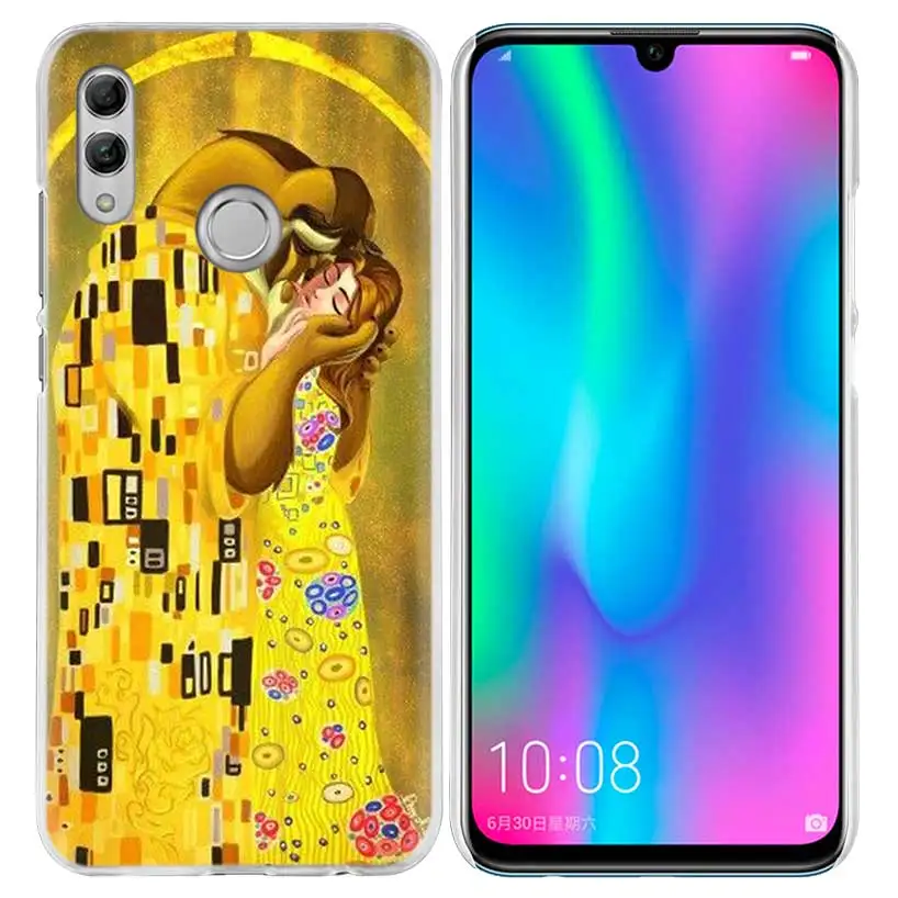 08 «Поцелуй» Густава Климта, чехол для huawei Honor 8X Y9 9 10 Lite Play 7C 8C 8 S 8A фотоаппаратов моментальной печати 7 S 7A Pro V20 20i Y6 Y7 Y5 жесткий чехол для телефона pc Лидер продаж - Цвет: 08