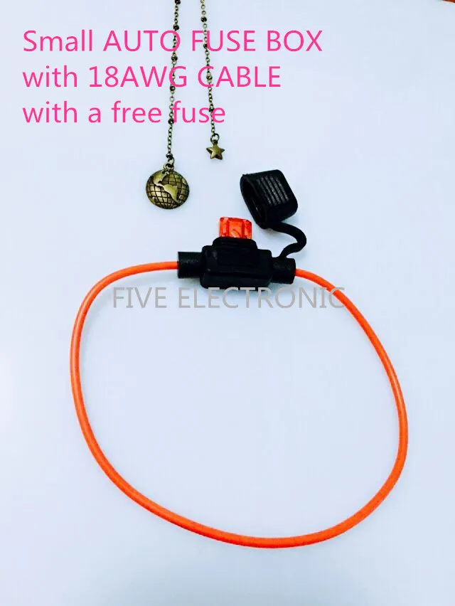 Автоматический предохранитель S # с кабелем 16AWG/18AWG бесплатным предохранителем.