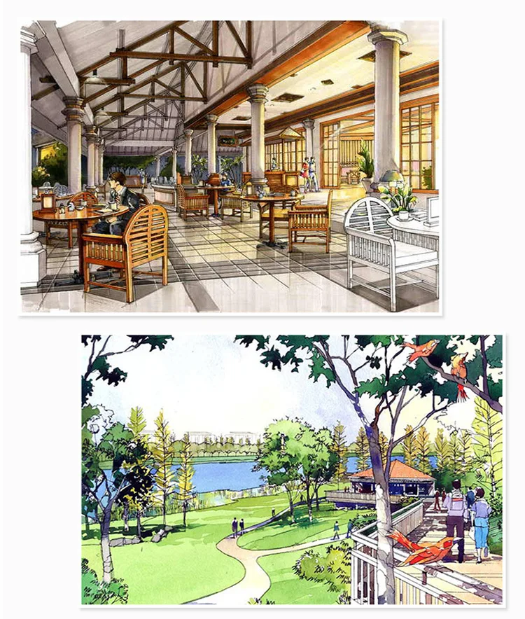 Touchfive маркеры для рисования спиртовые двусторонние дизайнерские мультфильмов|art