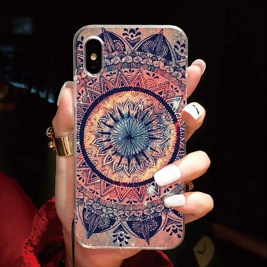 Новый силиконовый чехол для One Plus 7 pro 6 6T 5T 5 3 3T 2 задняя крышка с рисунком мандалы
