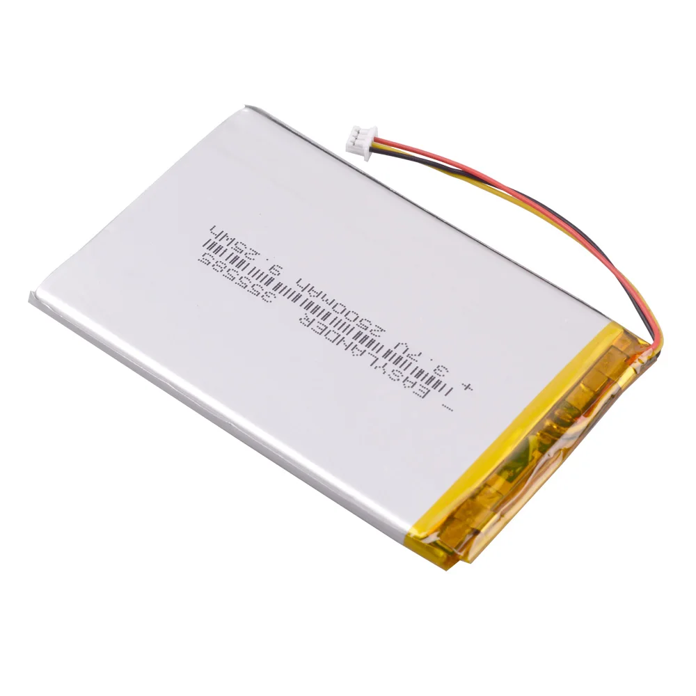 3-проводная 315586 3 7 V 2500mAh литий-полимерная аккумуляторная батарея для onix boox newton 305585