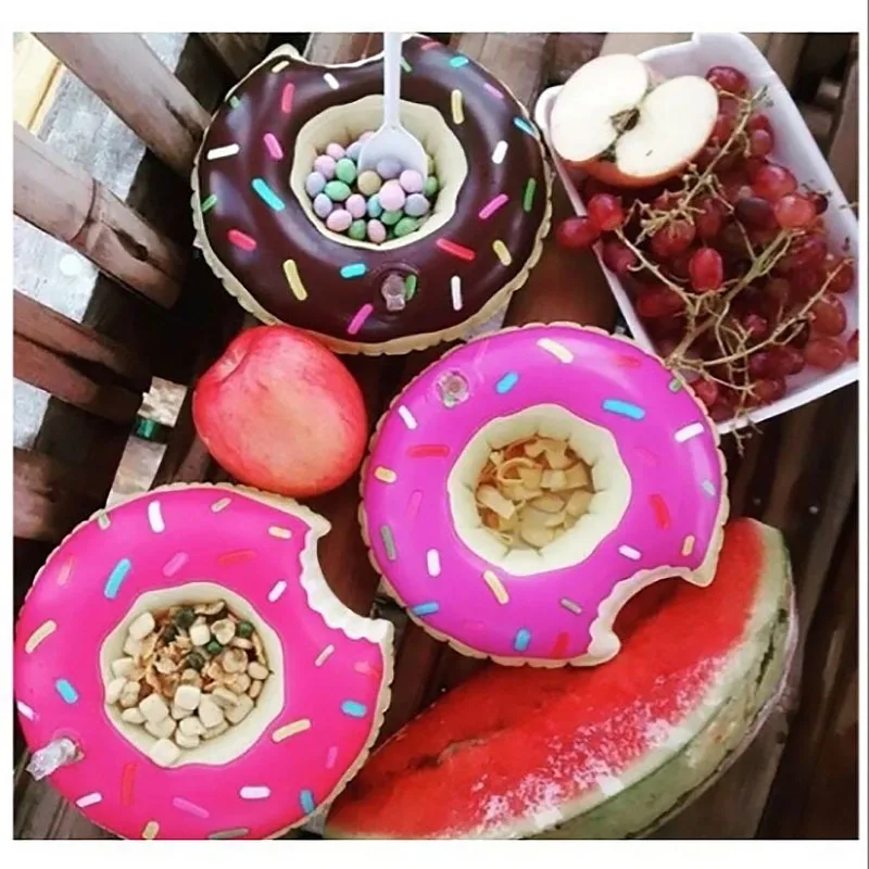 Надувной Держатель Для Напитков Donut вечерние поплавок для бассейна аксессуары
