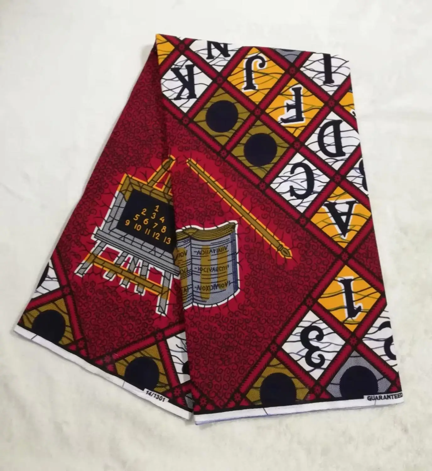 6 Yards/lot high quality wine african wax fabric printed pattern batik cotton for clothes WH3-1 | Дом и сад