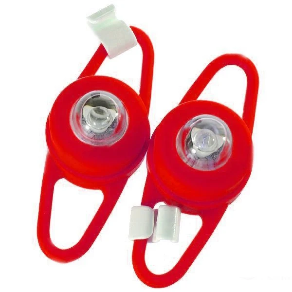 LilacLine Bike Bicycle 2 Modes Tie-On Light Red LED Tail Rear | Инструменты
