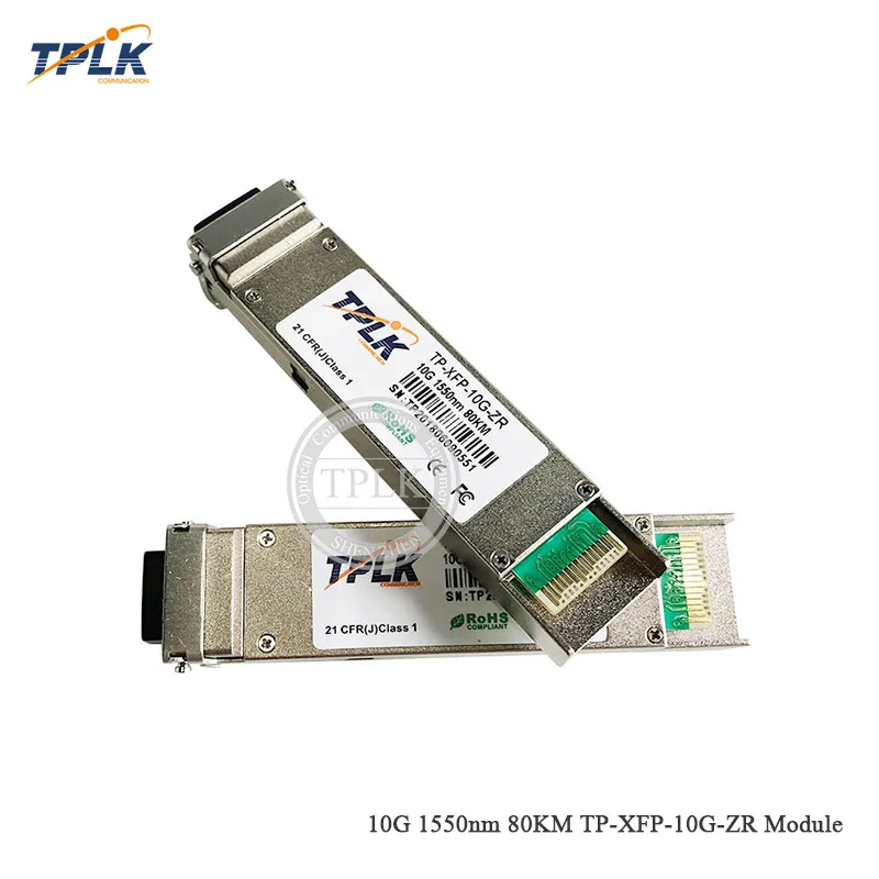 Прямая продажа с фабрики 10G XFP 1550nm 80км модуль приемопередатчика TP ZR оптический