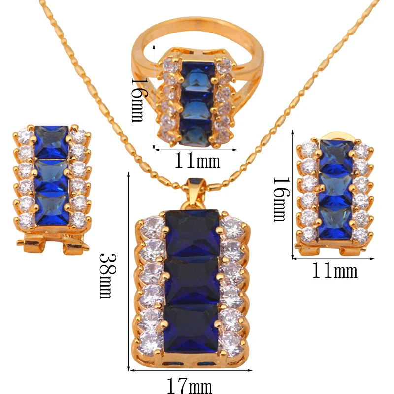 Модные ювелирные изделия марки k желтого и золотого цвета серьги ожерелье кольцо
