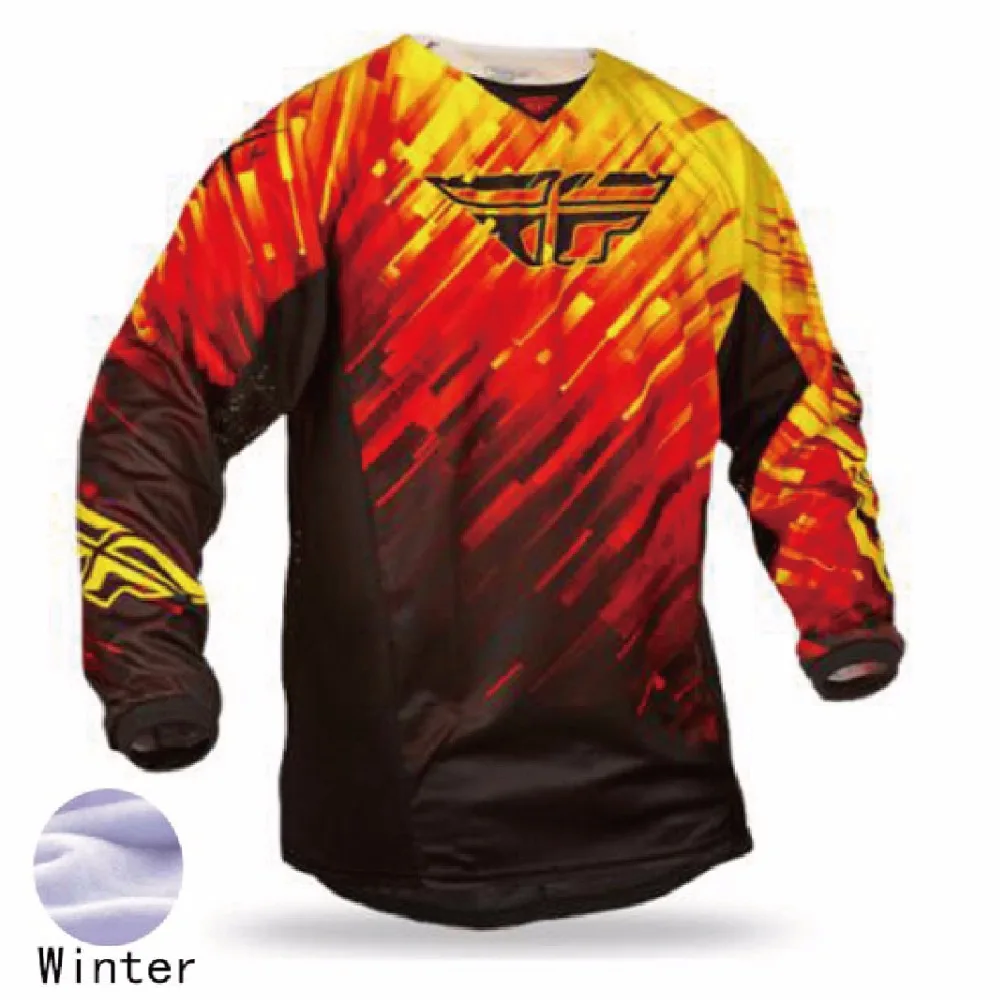 Новинка 2018 г. Зимние мотоциклетные Майки Термальность Fleece Moto XC мотоцикла летом