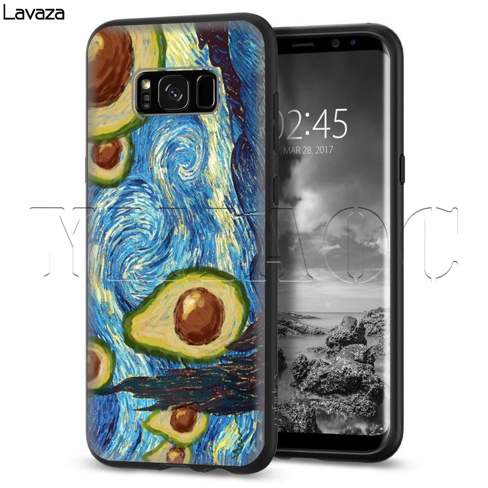 Lavaza авокадо чехол для Samsung Галактики S6 S7 край J6 S8 S9 S10 плюс A3 A5 A6 A7 A8 A9 Note 8 9 |