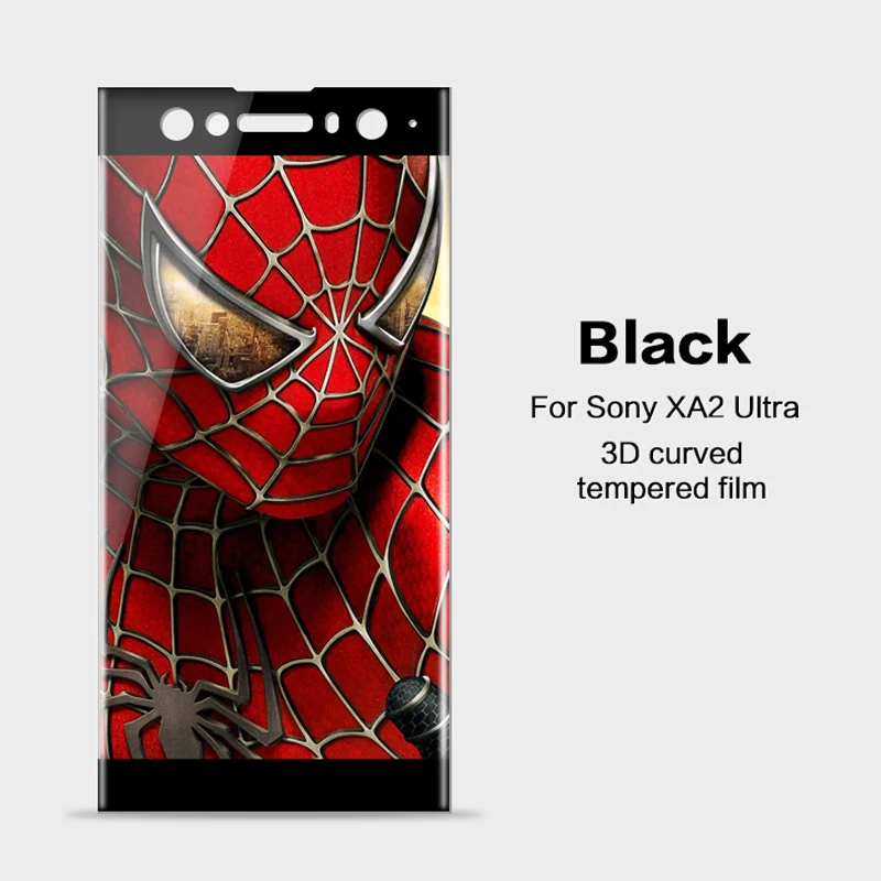 Защитное стекло закаленное с полным покрытием для Sony Xperia XA2 Ultra|Защитные стёкла и