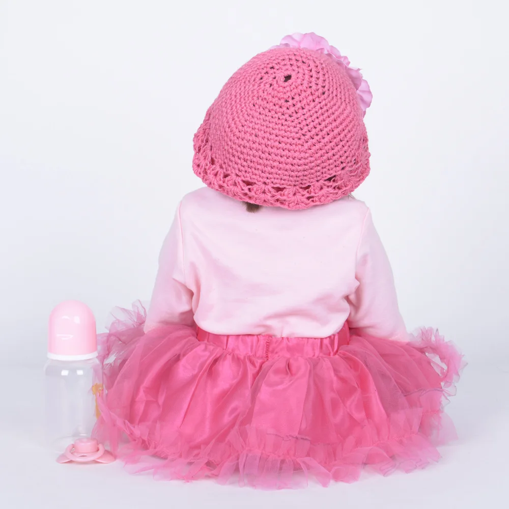 Оптовая Продажа Модные Brinquedos 22 &quot55 см Полный винил Reborn реалистичные