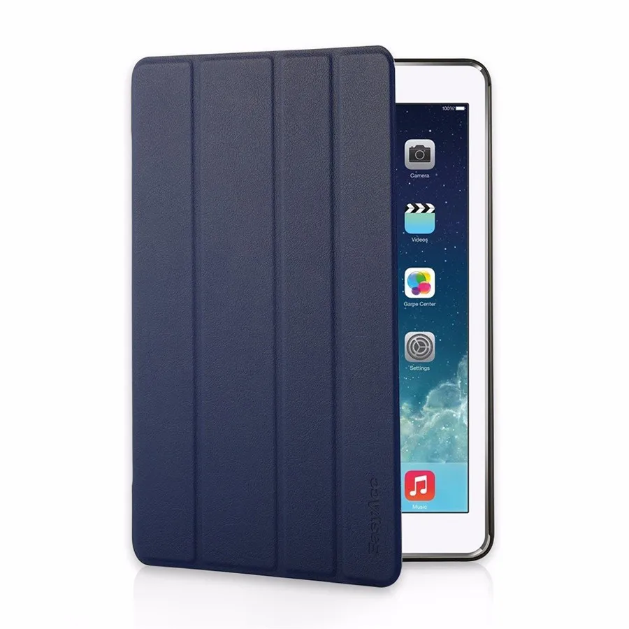 Easyacc планшеты чехол для ipad air 9,7 ''ультра тонкий pu Кожаный противоударный для ipad 5 Чехол Пробуждение сна флип для ipad air 1