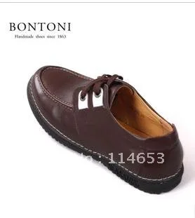 BONTONI leather quality goods high-end fashion man shoes men's son 10016 | Обувь