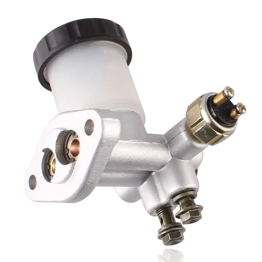 Серебристо-белый Гидравлический Главный цилиндр картинг Багги Дюна Канди BMS Roketa