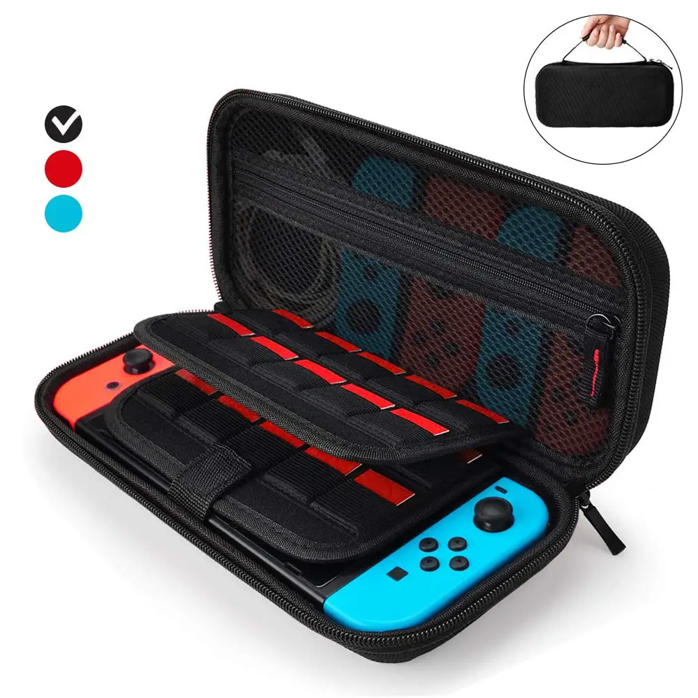 Чехол Nintendo Switch EVA Жесткий для консоли Nitendo аксессуары Портативная сумка переноски