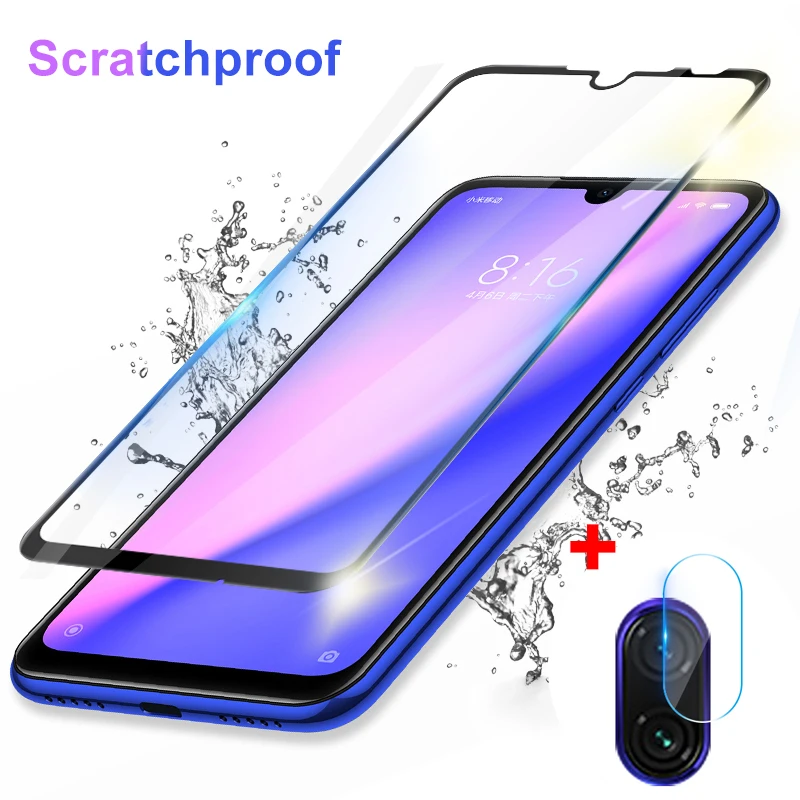 2 в 1 Защитное стекло для объектива камеры Xiaomi Redmi Note 7 Pro защитная пленка из