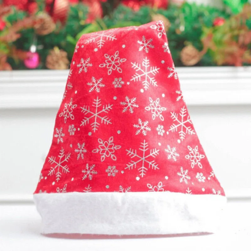 New Stylish Merry Christmas Hat Decoration Cute Adult Kids Snowman Santa Claus Gifts Skullies Red Cap Beanies |