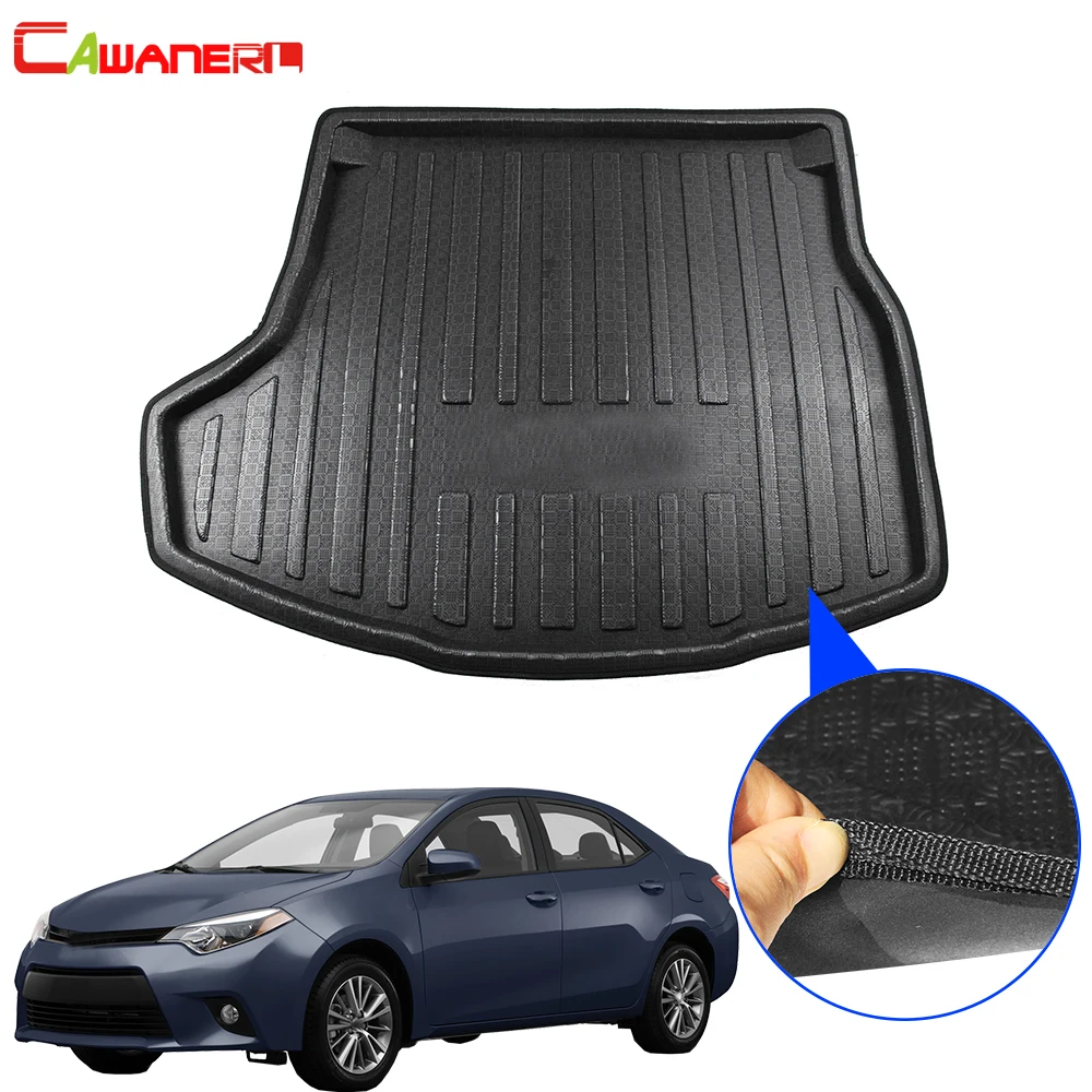 Cawanerl для Toyota Corolla Altis Sedan 2014 2017 автомобильный коврик багажника поднос заднего