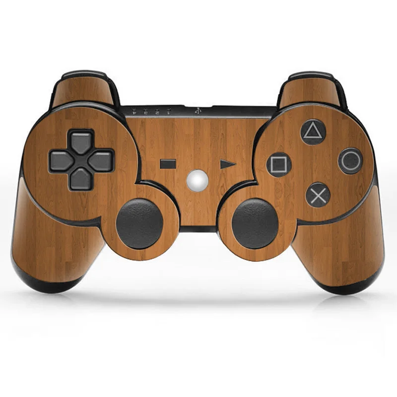 2 шт деревянный дизайн для PS3 контроллер Виниловая наклейка ПВХ ps3 стикер