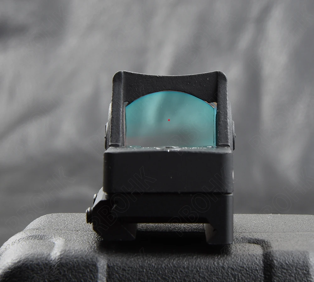 Mini Rmr Style 1x Red Dot Sight Scope for Picatinny Rail and Glock Base Mount Key Switch 6 MOA Black M6293 | Спорт и развлечения