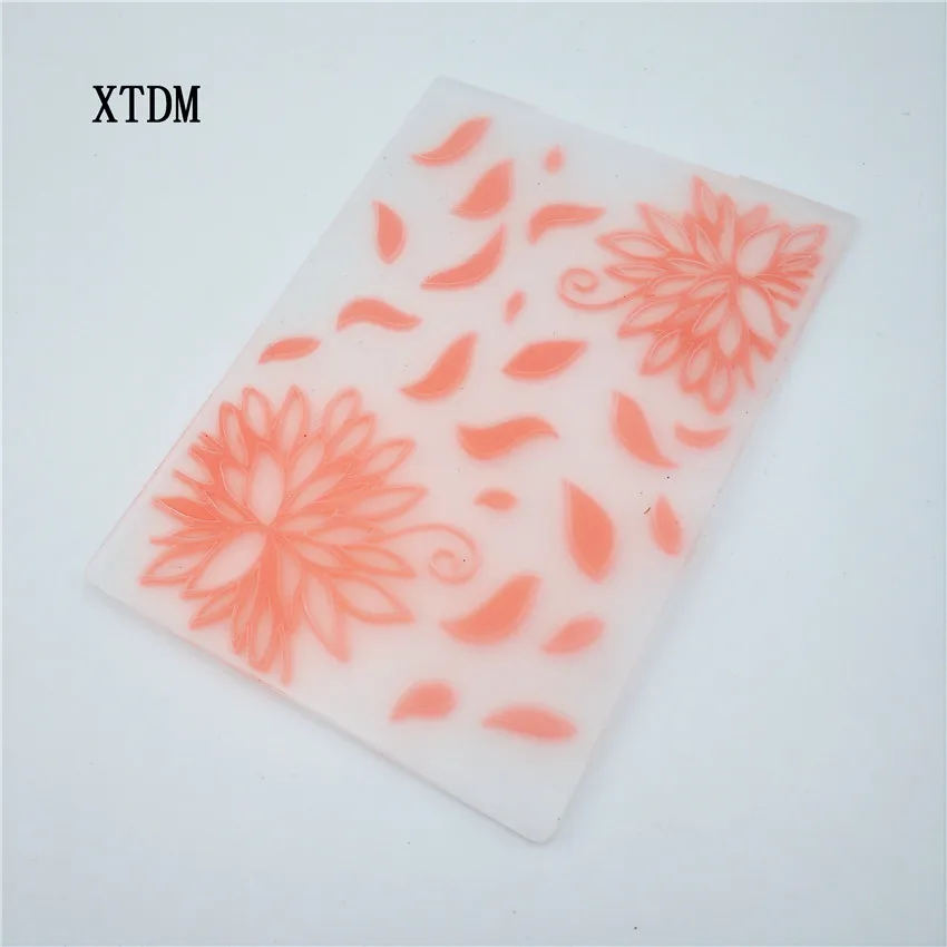 Пасхальная пластиковая Хризантема лоскут шаблон ремесло карты делая бумага