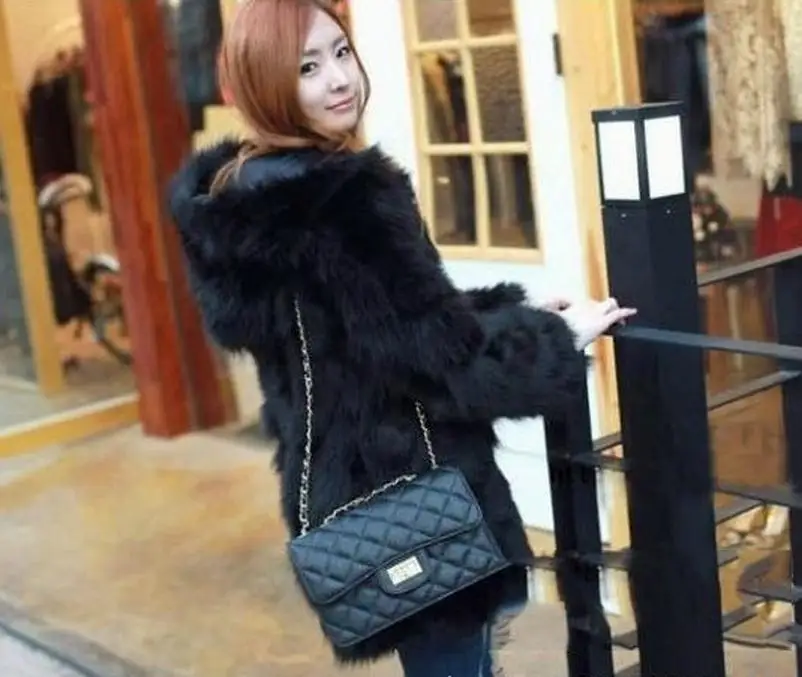 Новинка 2020 осенне зимнее пальто с капюшоном из искусственного меха женское