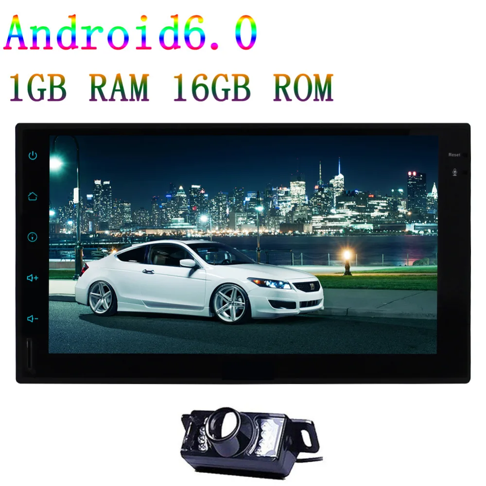 080P HD видео EinCar Android 6 0 в приборной панели автомобильное радио двойной Din Стерео GPS