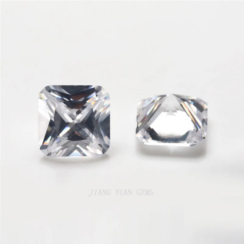 Size 3*3~10x10mm Square Octangle Shape Princess Cut 5A White CZ Stone Synthetic Gems Cubic Zirconia | Украшения и аксессуары